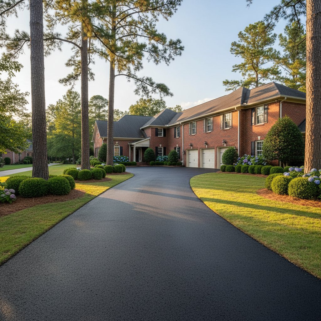 Asphalt Driveway Paving Installation in Shreveport, LA