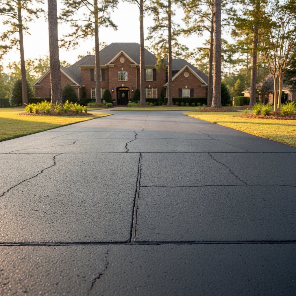 Crack Filling & Sealing Installation in Shreveport, LA