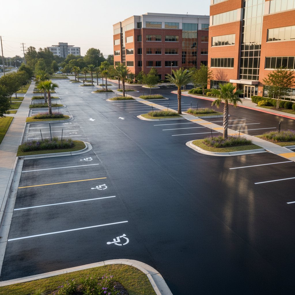 Pavement Maintenance Installation in Shreveport, LA
